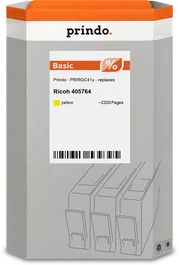 Prindo Cartucho de gel amarillo PRIRGC41y Basic