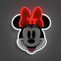 Yellowpop Disney Minnie Printed Face LED Neon Wall Light White / Red