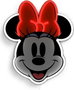 Yellowpop Disney Minnie Printed Face LED Neon Wall Light White / Red
