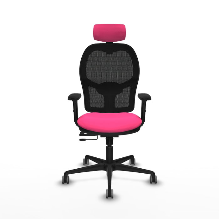 PIQUERAS Y CRESPO Silla de oficina Jorquera Rosa y Negro PIQUERAS Y CRESPO Silla de oficina Jorquera Rosa y Negro