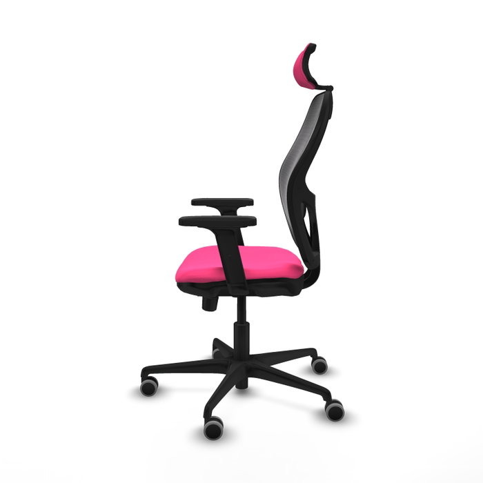 PIQUERAS Y CRESPO Silla de oficina Jorquera Rosa y Negro PIQUERAS Y CRESPO Silla de oficina Jorquera Rosa y Negro