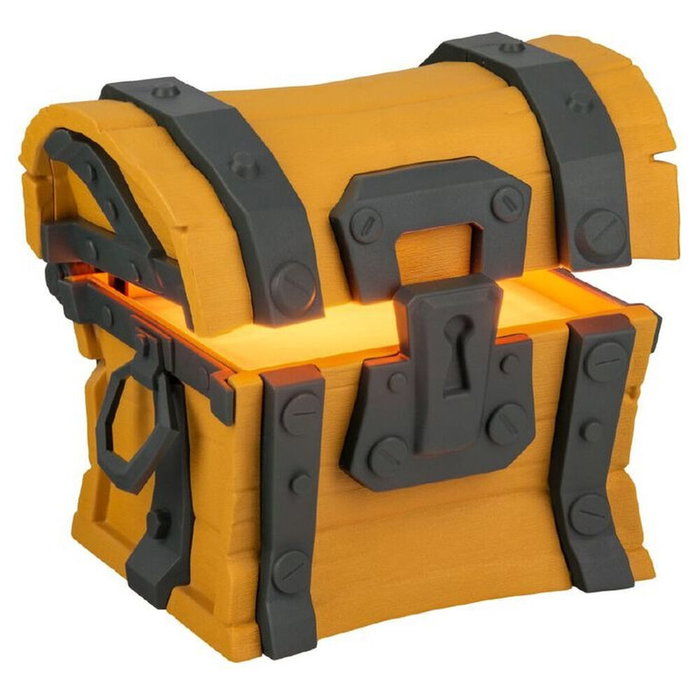 PALADONE Lampara Cofre Fortnite Coleccionable con Luz y Efectos de Sonido para Gaming y Escritorio