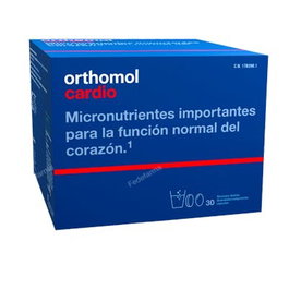Orthomol Cardio 30 Raciones - Complemento alimenticio con micronutrientes para la función normal del corazón