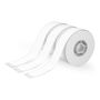 Edm Ref:07796 Set 3 Recambios Papel Blanco Continuo Etiqueta Térmica 15mm x 6m