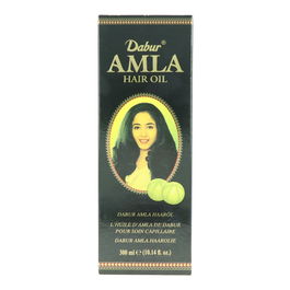 Dabur Amla Hair Oil 300 ml - Aceite para Reducir la Caída del Cabello y la Caspa
