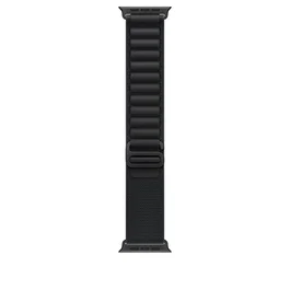 Apple MG9H4ZM/A Correa de Grupo de Rock para Apple Watch, Titanio Negro, Poliéster y Spandex, 44-49mm