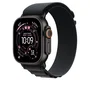 Apple Correa Alpine Loop para Apple Watch 44/45/46/49mm - Tamaño M (145-190mm), Negro Titanio, Poliéster, Spandex, MG9H4ZM/A