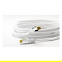 Goobay 91093 Cable de Red Ethernet Patch CAT 6A S/FTP LSZH Halogen-Free 2 m Blanco, Cobre, RJ45 Macho a RJ45 Macho, 10 Gbps, 500 MHz