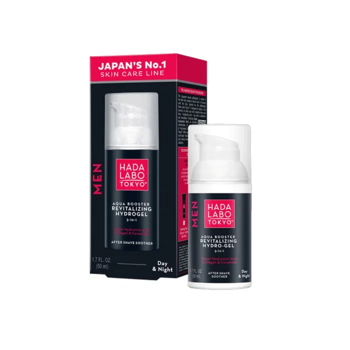 Hada Labo Tokyo Men Hidrogel Revitalizante Gel después del afeitado 50 ml