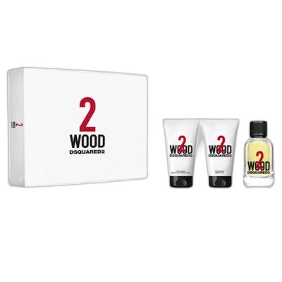 DSquared2 2 Wood Set de Regalo Eau de Toilette 50ml + Gel de Ducha 50ml + Loción Corporal 50ml DSquared2 2 Wood Set de Regalo Eau de Toilette 50ml + Gel de Ducha 50ml + Loción Corporal 50ml