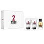 DSquared2 2 Wood Set de Regalo Eau de Toilette 50ml + Gel de Ducha 50ml + Loción Corporal 50ml