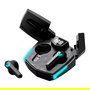 Canyon GTWS-2 Auriculares Gaming In-Ear True Wireless Bluetooth 5.3 Negro para Juegos con Micrófono Integrado y Carga Rápida