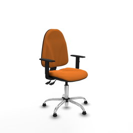 PIQUERAS Y CRESPO Silla de oficina Algarra Naranja con Mecanismo Asincro