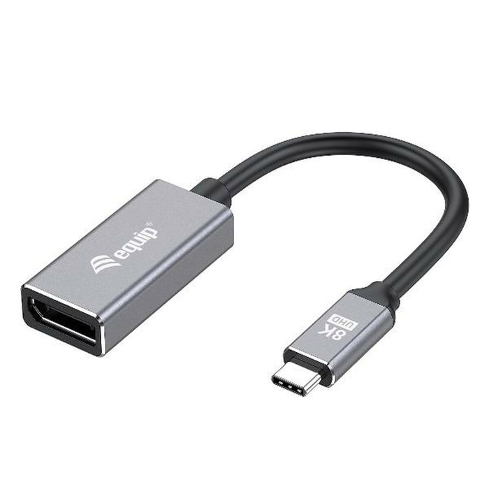 Equip Adaptador USB-C a DisplayPort 1.4 8K/30Hz, 0.15m Equip Adaptador USB-C a DisplayPort 1.4 8K/30Hz, 0.15m