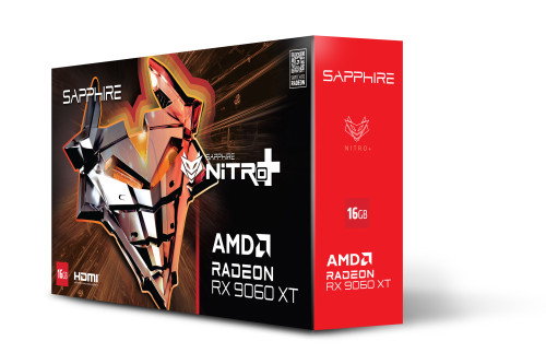 Sapphire NITRO+ AMD Radeon RX 9060 XT 16GB GDDR6 Gaming OC