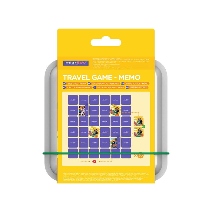 Mieredu Juego De Viaje Memo Me114