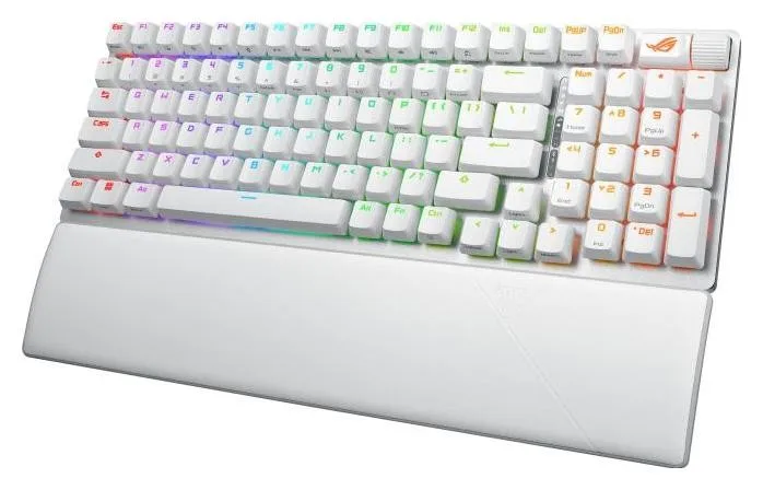 Asus Strix Scope II 96 Wireless Teclado Mecánico Gaming Blanco Layout Polaco Asus Strix Scope II 96 Wireless Teclado Mecánico Gaming Blanco Layout Polaco