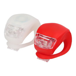 WOLFPACK LINEA PROFESIONAL Kit Luces Led Bicicleta 2 Luces Basic