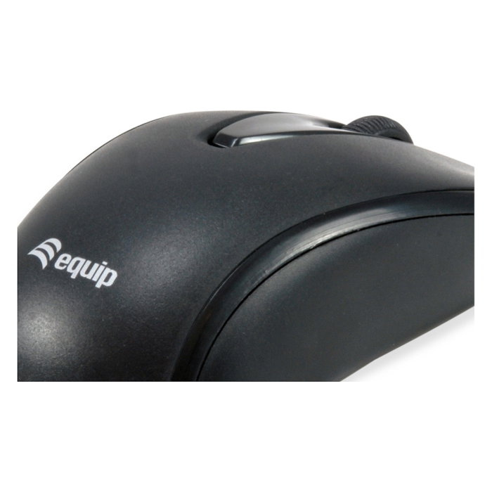 Equip Ratón de Oficina Ambidiestro USB Tipo C Óptico 1200 DPI - 245116