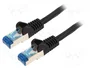 GOOBAY Patch cord S/FTP Cat 6a 0,5m RJ45