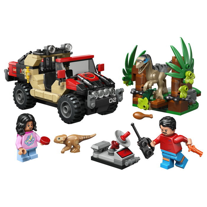 LEGO Jurassic World Huida en Todoterreno y Raptor 76972 LEGO Jurassic World Huida en Todoterreno y Raptor 76972