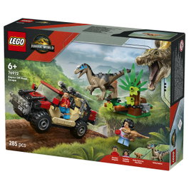 LEGO Jurassic World Huida en Todoterreno y Raptor 76972
