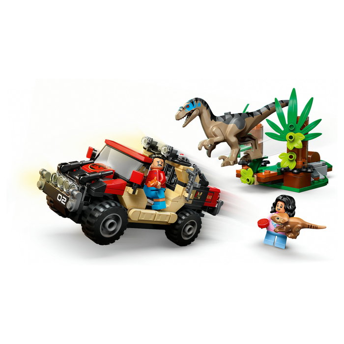 LEGO Jurassic World Huida en Todoterreno y Raptor 76972 LEGO Jurassic World Huida en Todoterreno y Raptor 76972