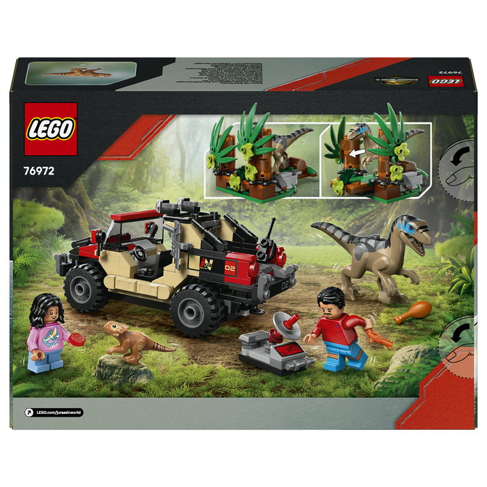 LEGO Jurassic World Huida en Todoterreno y Raptor 76972 LEGO Jurassic World Huida en Todoterreno y Raptor 76972