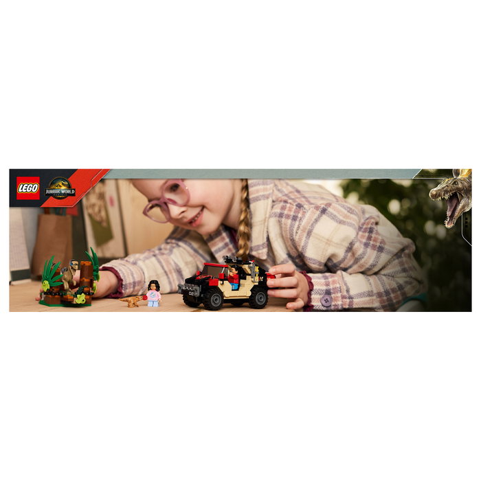 LEGO Jurassic World 76972 Huida en Todoterreno y Raptor al Acecho LEGO Jurassic World 76972 Huida en Todoterreno y Raptor al Acecho