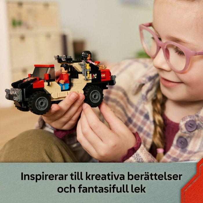 LEGO Jurassic World Huida en Todoterreno y Raptor 76972 LEGO Jurassic World Huida en Todoterreno y Raptor 76972