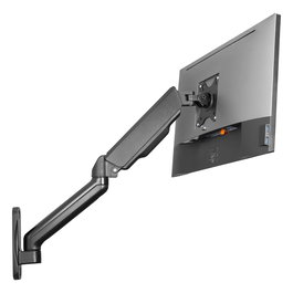 Digitus Soporte de Pared para Monitor Universal con Resorte de Gas y Brazo Giratorio