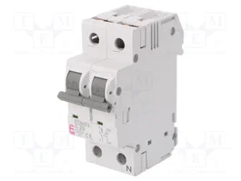 ETI POLAM Interruptor magnetotérmico ETIMAT 6 1+N 20A C