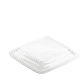 APET GOURMET Tapa para Caja Transparente, 450 unidades - Un Solo Uso