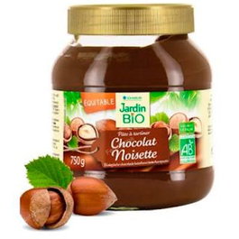 JARDIN BIO Crema Cacao Avellanas 750Gr Bio