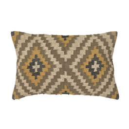 DKD Home Decor Cojín Lana y Yute Kilik 40x60