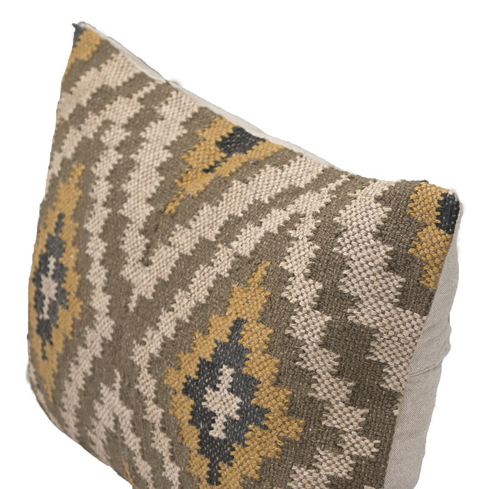 DKD Home Decor Cojín Lana y Yute Kilik 40x60
