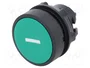 SCHNEIDER ELECTRIC Interruptor de presión Harmony XB5 verde 22mm