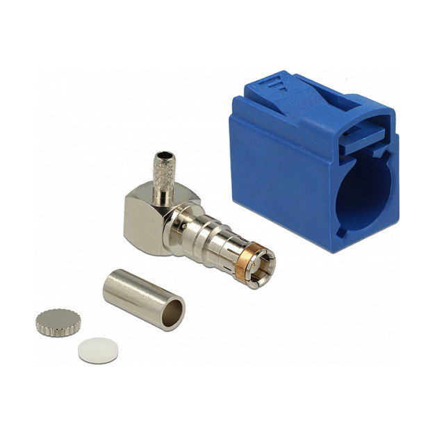 DeLOCK 89715 Conector coaxial FAKRA C macho 90°