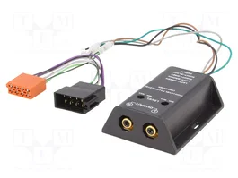 4CARMEDIA Adaptador ISO para ampliación de sistema audio de 2 canales