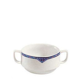 Langenthal Taza de Consomé Charleston, Vajilla, No Apilable, No Apta Lavavajillas ni Microondas (Set de 6)