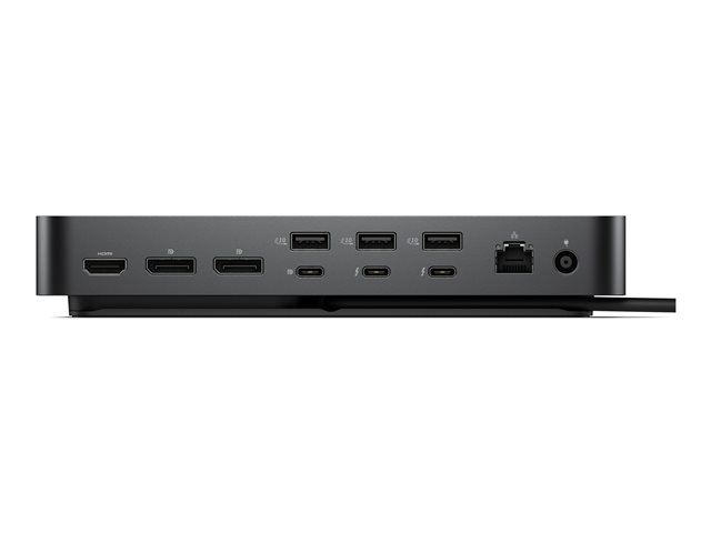 Dell WD25TB4 Pro Thunderbolt 4 Docking Station - Estación de Conexión con 2 puertos Thunderbolt 4, 130W, HDMI, DisplayPort, USB-A, USB-C, RJ-45 2.5 GbE, soporte 8K