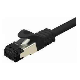 VALUE S/FTP-(PiMF-) Patchkabel Cat.8 (Class I) LSOH Litzendraht Negro 3 m Cable de Red