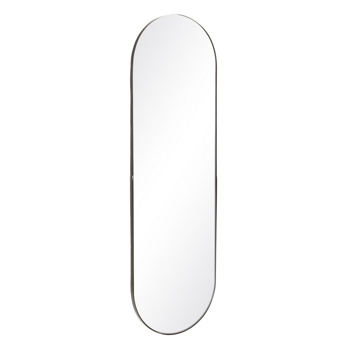 Espejo Vestidor Negro Metal Decoración 40 X 2 X 130 cm