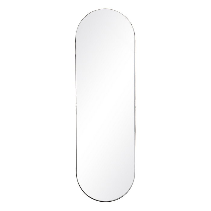 Espejo Vestidor Negro Metal Decoración 40 X 2 X 130 cm