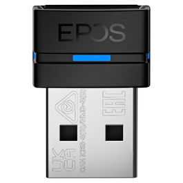 EPOS BTD 800 USB-A Dongle Bluetooth 5.2 USB-A para Auriculares Compatible con ADAPT, IMPACT, EXPAND Color Negro