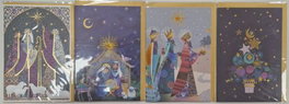DOHE AGENDAS Tarjeta de Navidad Diseño Reyes Magos Modelos Surtidos
