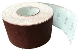 SIFER Rollo de Lija con Velcro 115 x 25 m P60