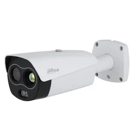 Dahua Cámara IP Híbrida Térmica Bullet 4 MP 400x300 TPC-BF4441-B19F8-DC-S2-V1 con Lentes 19mm + 8mm, IP67, PoE, 12V