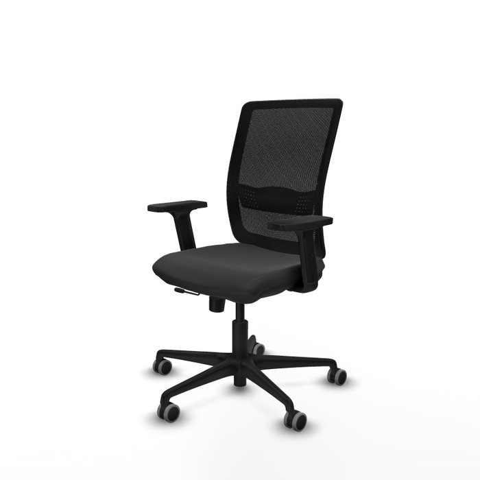 PIQUERAS Y CRESPO Silla de oficina Haches Gris oscuro y Negro PIQUERAS Y CRESPO Silla de oficina Haches Gris oscuro y Negro