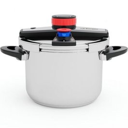 Orbegozo Olla a Presión HP 6200 de 6L en Acero Inoxidable